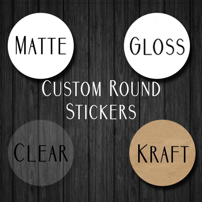 Personalised Candle Label - 100 STKS Aangepaste Business Logo Stickers