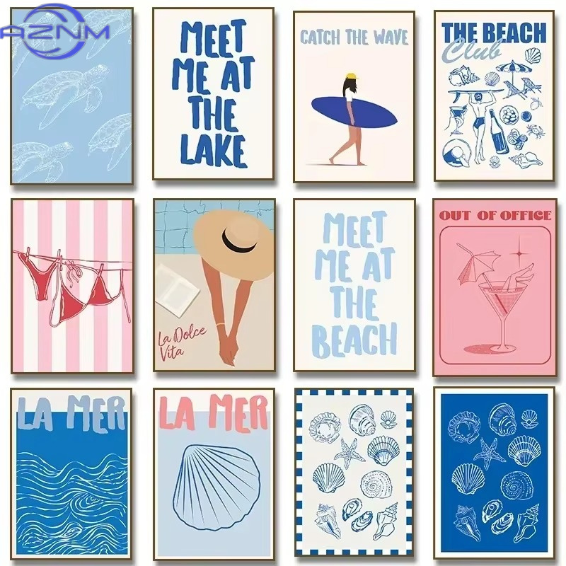 Pet Portrait Custom - Schelpen ontmoeten mij op het strand