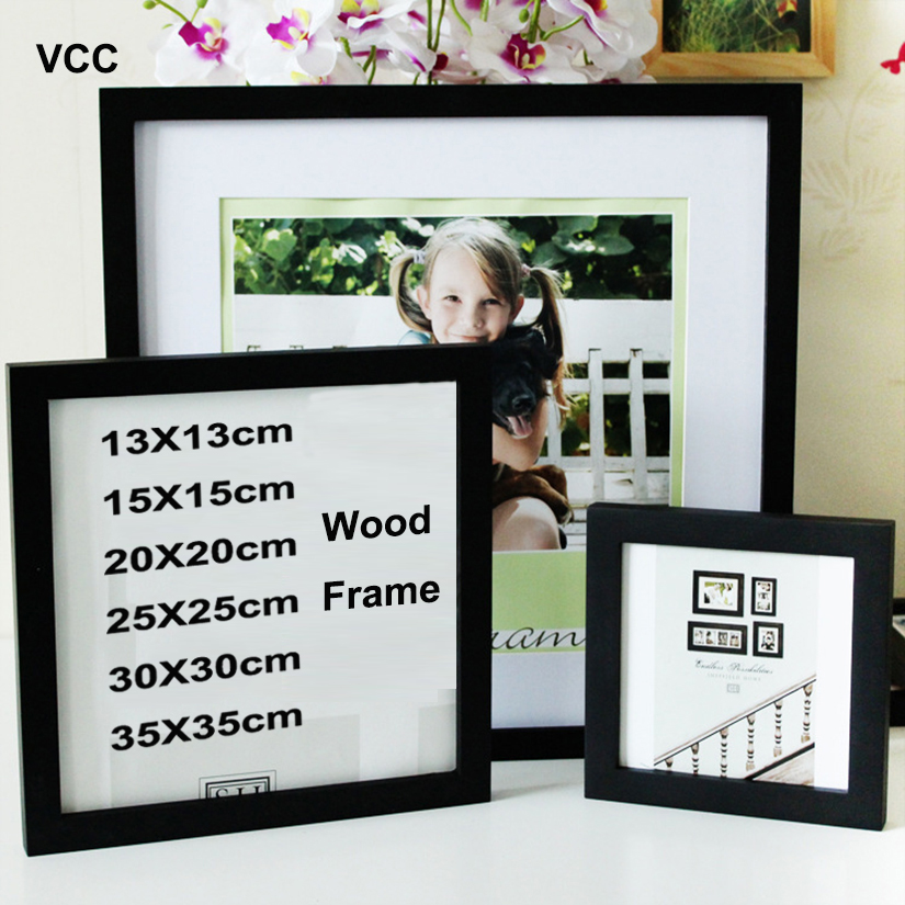 Klassieke Houten Vierkante Fot - Engraved Wood Frame recensie en prijs
