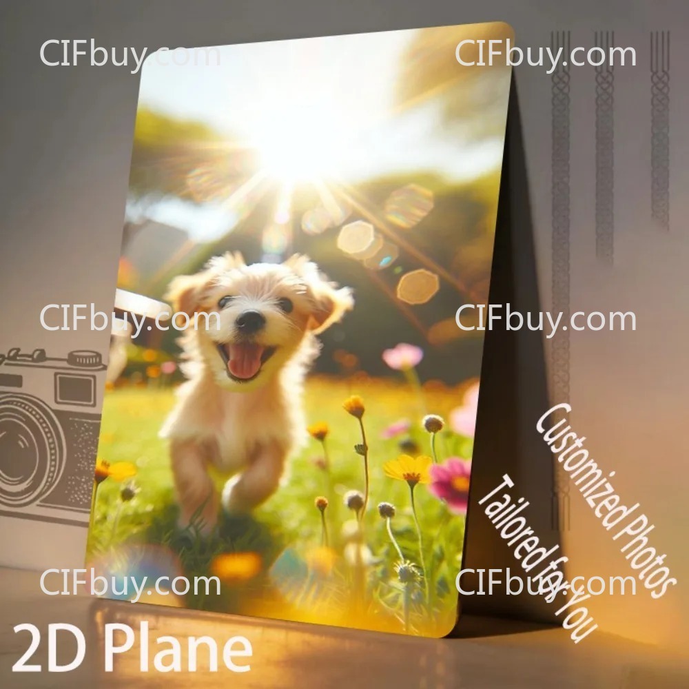 [2D Plat] 1 stuk Gepersonalise - Pet Portrait Custom recensie en prijs