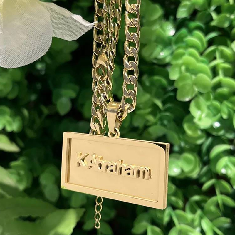 Aangepaste Naam Hiphop Ketting - Name Necklace Custom recensie en prijs