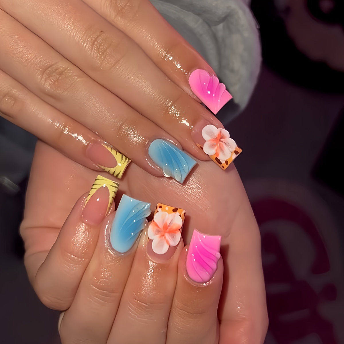 24 stuks korte vierkante kop k - Pressed Flower Art recensie en prijs