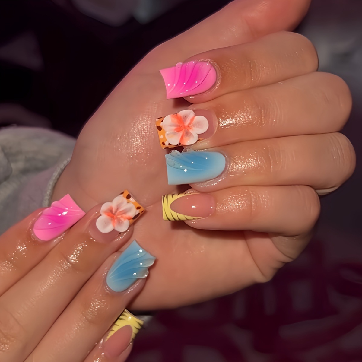 24 stuks korte vierkante kop k - Pressed Flower Art recensie en prijs
