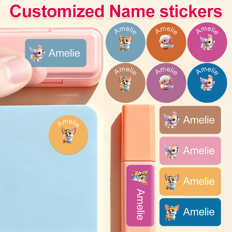 Gepersonaliseerde naamlabels - - Personalized Name Box recensie en prijs