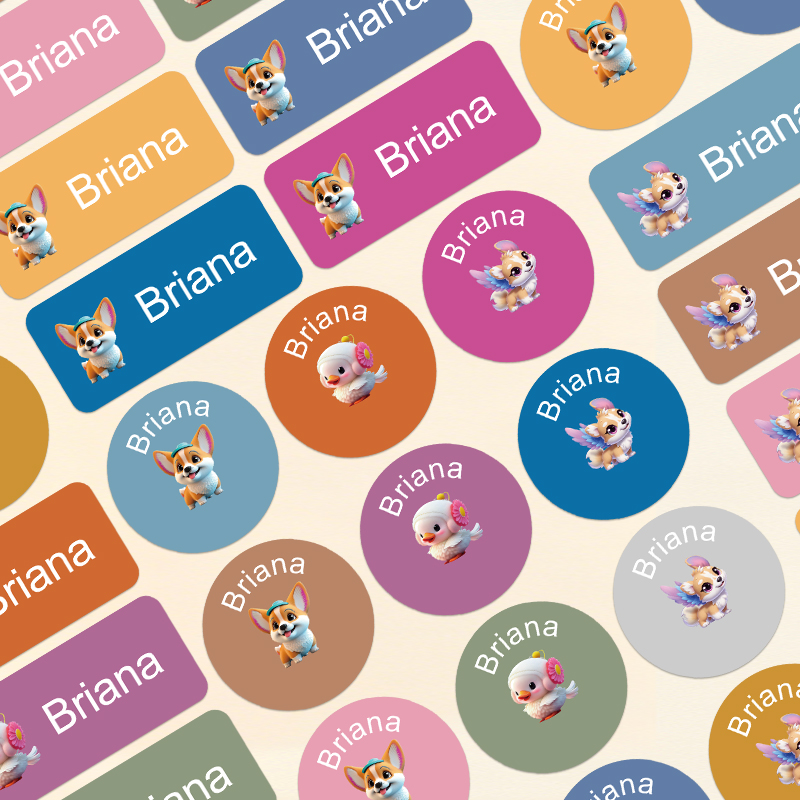 Gepersonaliseerde naamlabels - - Personalized Name Box recensie en prijs